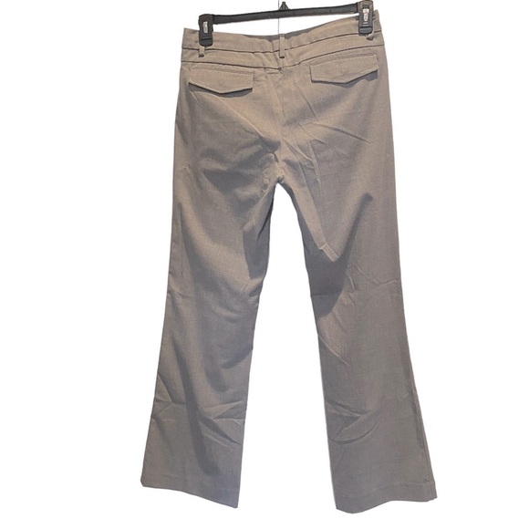 Gap Women's size 10 Long  Hip Slung Fit Stretch gray trouser Pants career dressy - Picture 4 of 6
